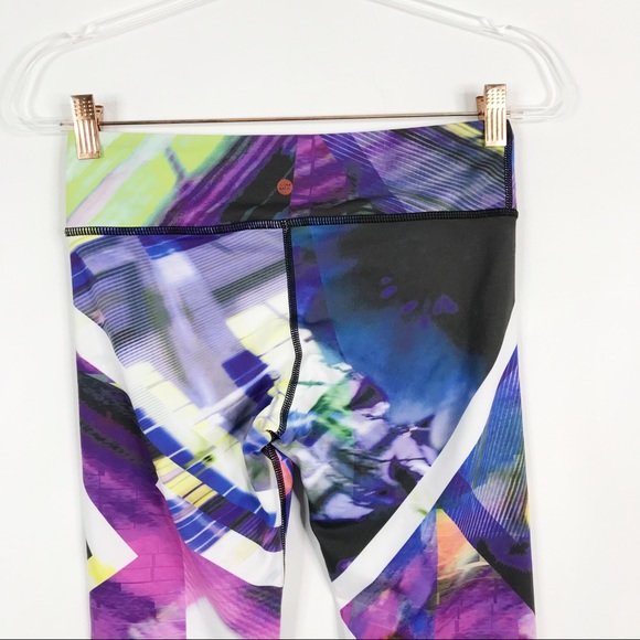 Vimmia Geometric Stripe Leggings Workout Small S - Picture 5 of 9